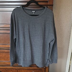 Buffalo By David Bitton Charcoal Long Sleeve Sweater Sz XL